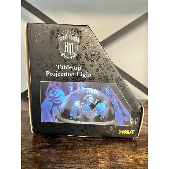 Haunted Mansion Tabletop Projection Light Spirit Halloween Disney New - Picture 3 of 3